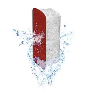 Ciano Stop algae large 1pc 8,8x3,9x3,1cm rouge