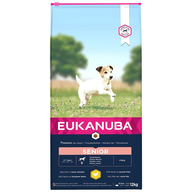 EUKANUBA Euk dog caring senior small breed 12kg