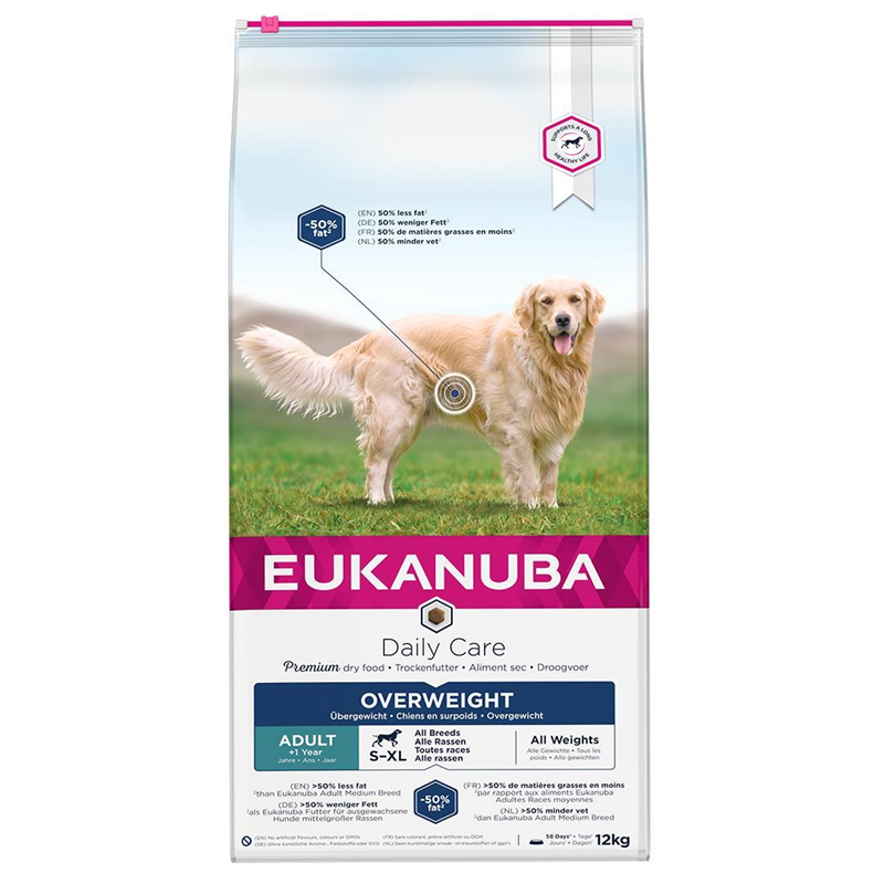 EUKANUBA Daily care overweight 12kg