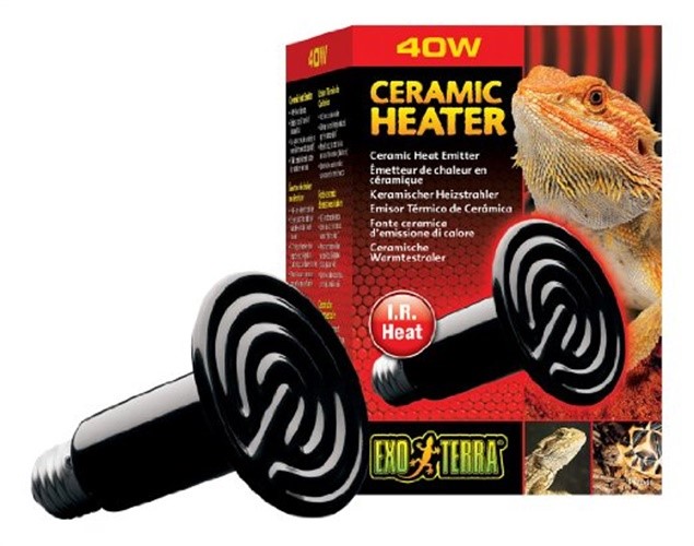 Exo Terra EX émetteur de chaleur céramique 40W - 8x8x13,5cm
