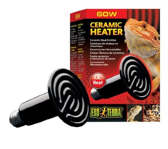 Exo Terra EX émetteur de chaleur céramique 60W - 8x8x13,5cm
