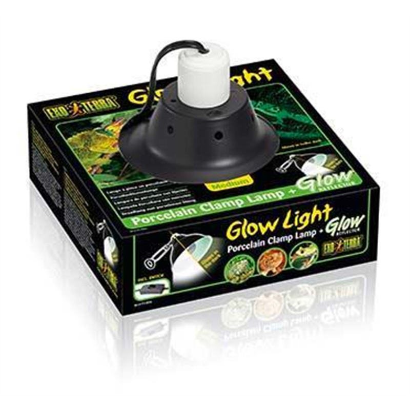 [LARO_33/PT2054] Exo Terra EX lampe porcelaine glow light M/21CM
