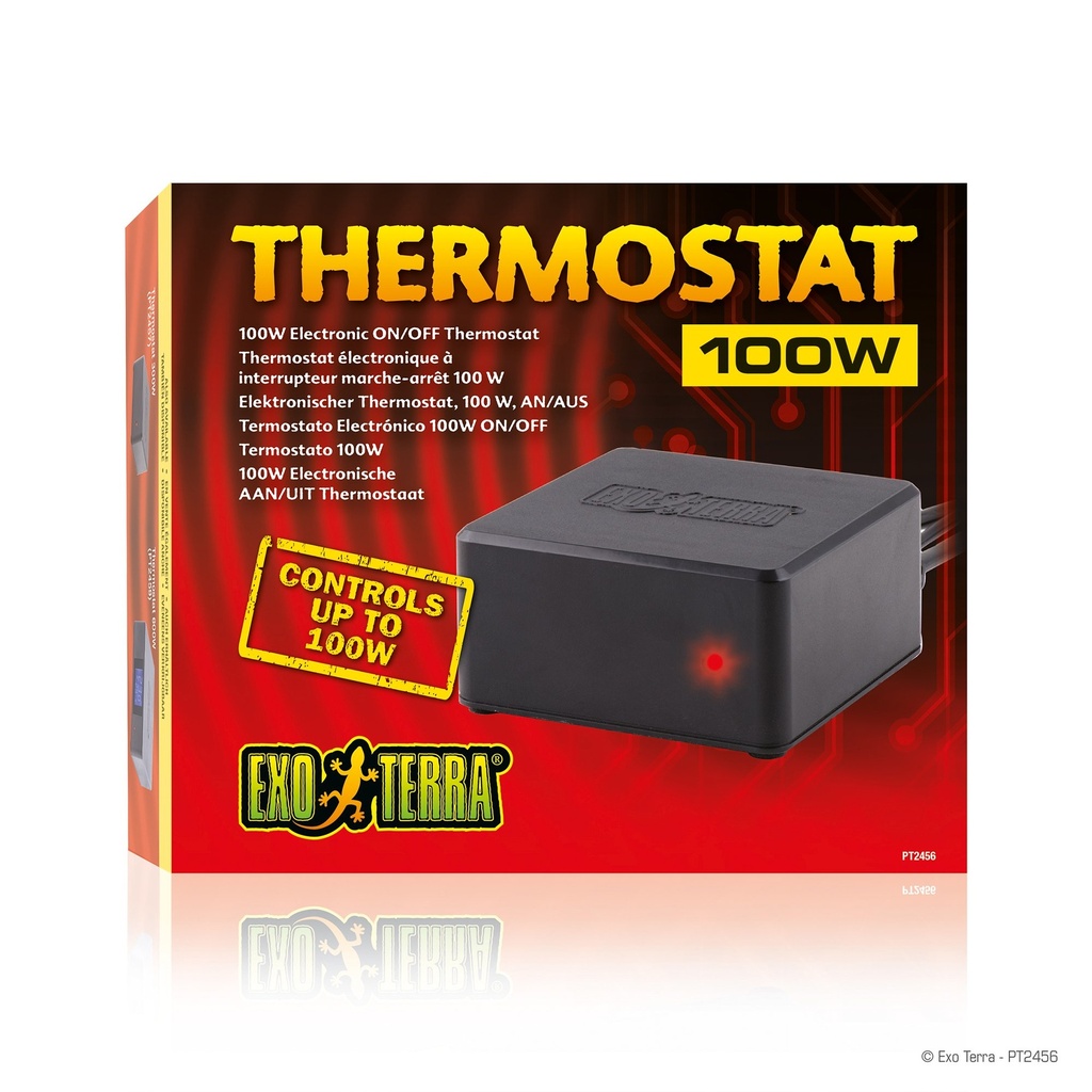 Exo Terra EX thermostat marche/arrêt 100w - 20x17x5cm