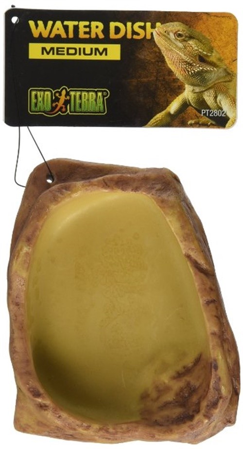 Exo Terra EX bol reptile M - 12,5x10x4cm brun