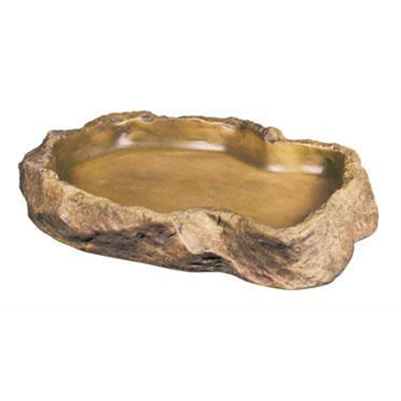 Exo Terra EX gamelle reptile XL - 27,5x10,5x4cm brun