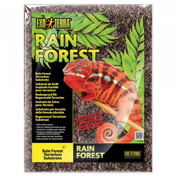 Exo Terra EX rain forest substrat pour terrariums 26,4L - 10x40x60cm