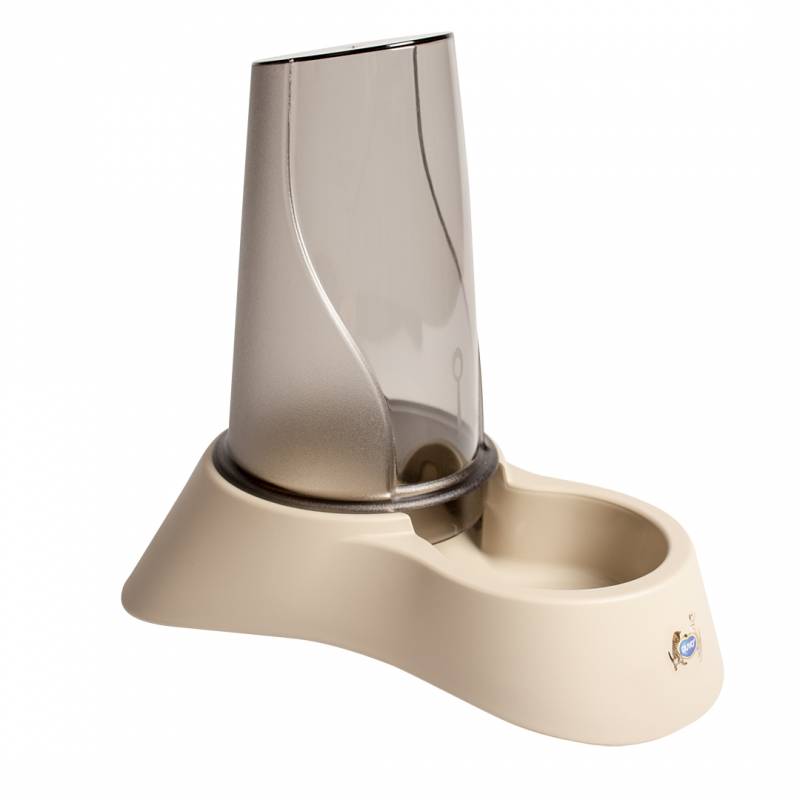 Duvoplus Distributeur D'Eau & Nourriture Nuvola 3 3500ml - 23x34x34cm mocaccino