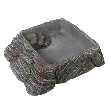 [LARO_239/471678] Terra Della Bol à eau Rock L - 20,7x14x4,5cm anthracite