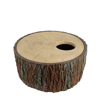 Terra Della Abri pour reptiles arbre L - 30,5x30,5x13cm brun