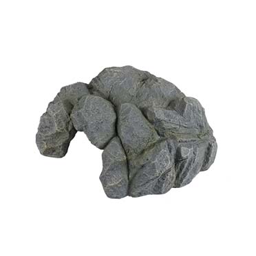Terra Della Grotte pour reptiles L - 29x25x11,5cm anthracite