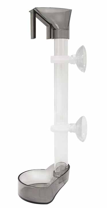 Aqua Della Tube d'alimentation 210-542mm noir/transparent