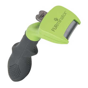 Furminator Deshedding poils longs chien S vert