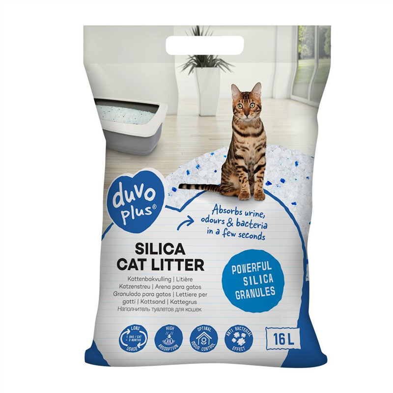 [LARO_989001] Duvoplus Litière Premium Silica 16L