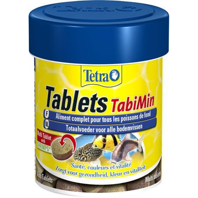 Tetra Tabimin 120 TABLETTEN - 4,7x4,7x5,8cm