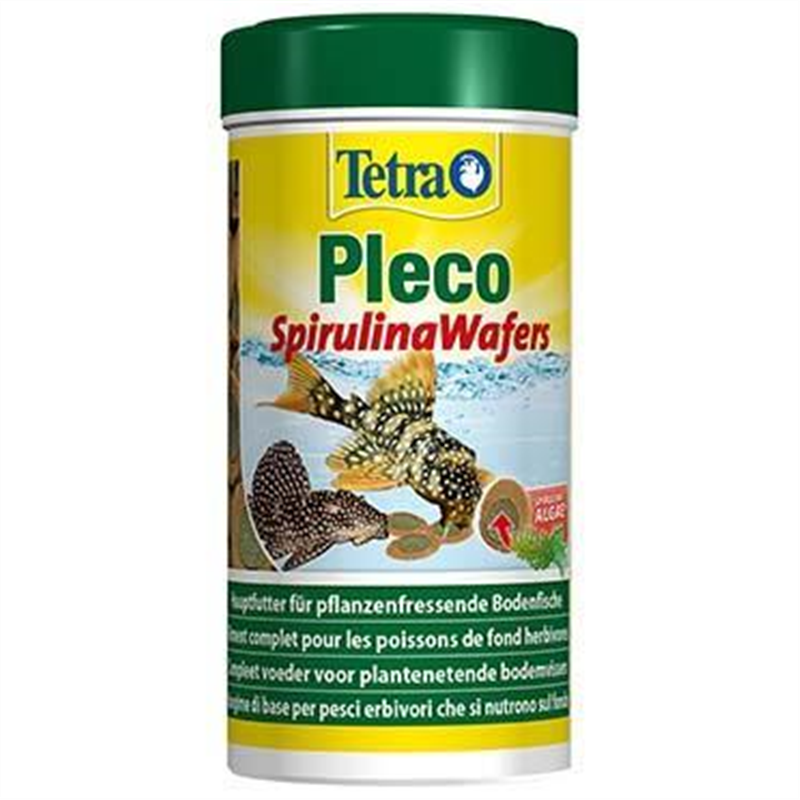 Tetra Pleco spirulina wafers 250ml 250ML - 6x6x11,7cm