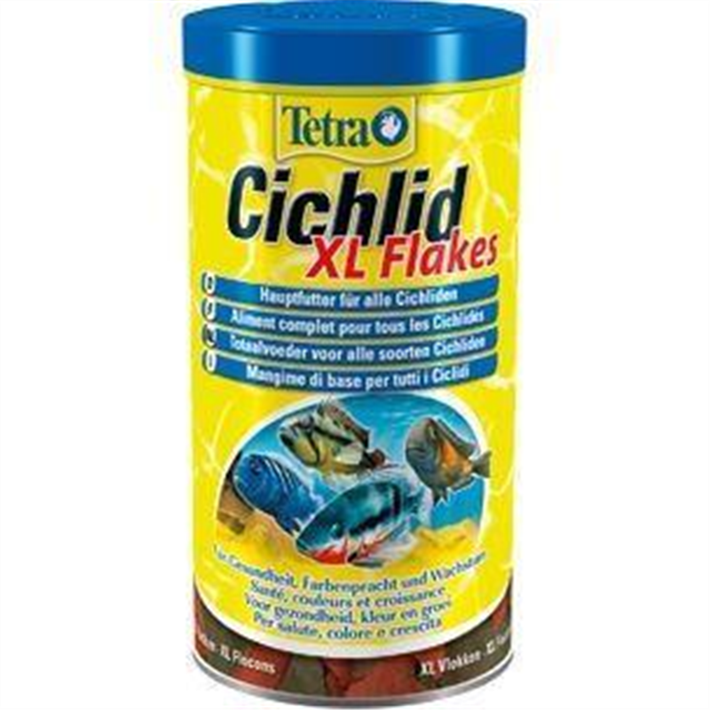 Tetra Cichlid xl flocons XL - 500ML - 7,5x7,5x14,5cm