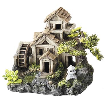 Aqua Della Bonsai moulin a eau avec bulles 23x16,5x20CM