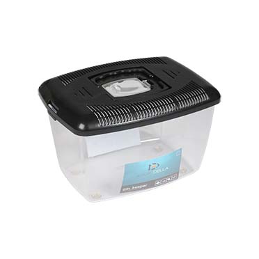 Aqua Della Pet Keeper box animaux L - 31x21x21cm noir