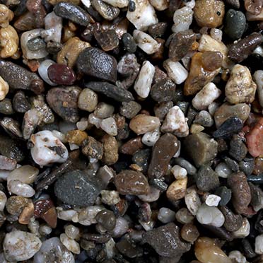 Aqua Della Gravier d’aquarium Dark coarse 3-6MM - 2kg