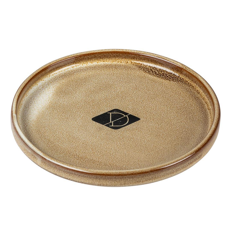 D&D Home Gamelle jasper kat sand 13x13x2,5cm