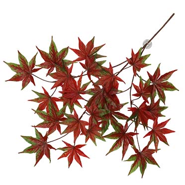 Terra Della Plante suspendue Cannabis 65x40x5cm rouge