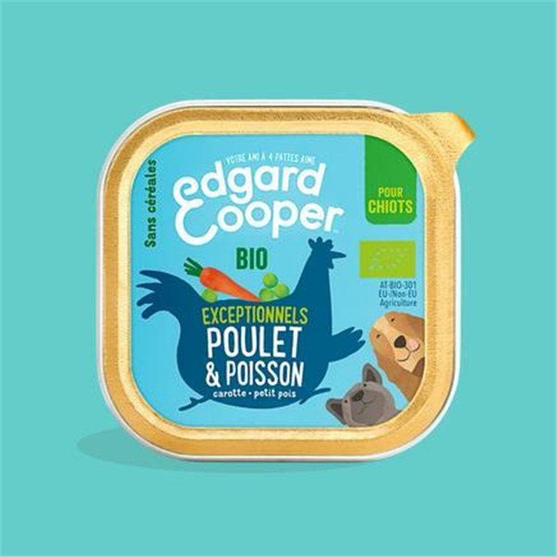 EC Cht Barq BIO Poulet&Poisson 100g