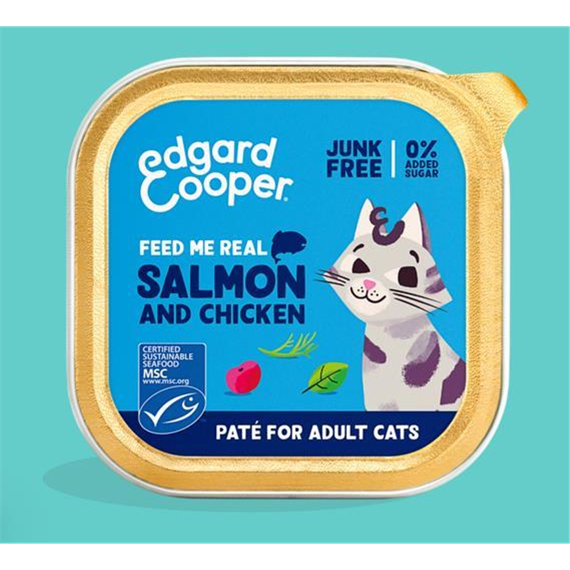 EC Ad Pâté Saumon&Poulet 85g
