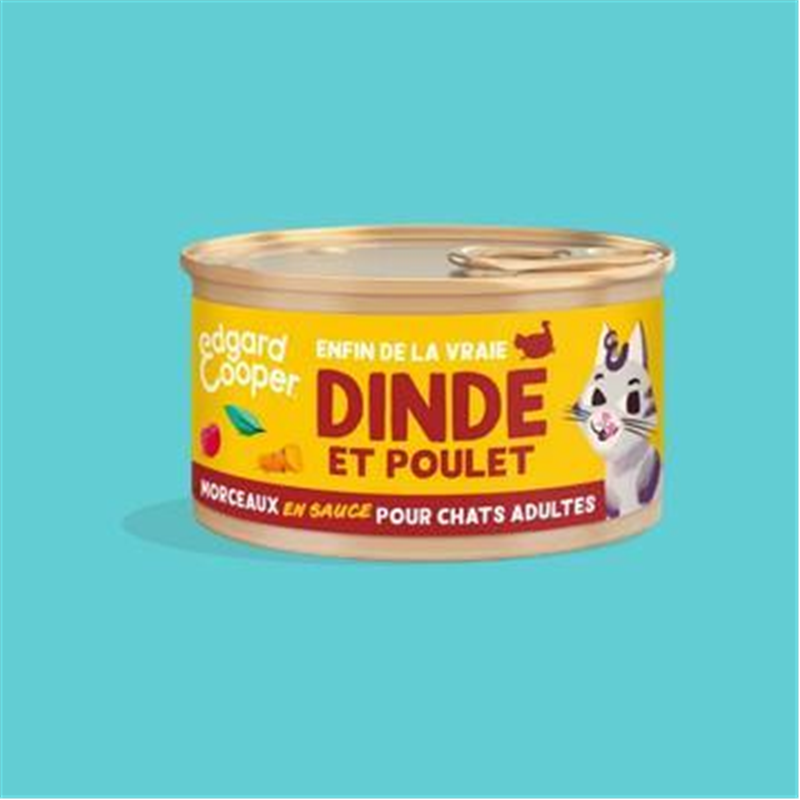 EC Ad Dinde&Poulet Sauce 85g