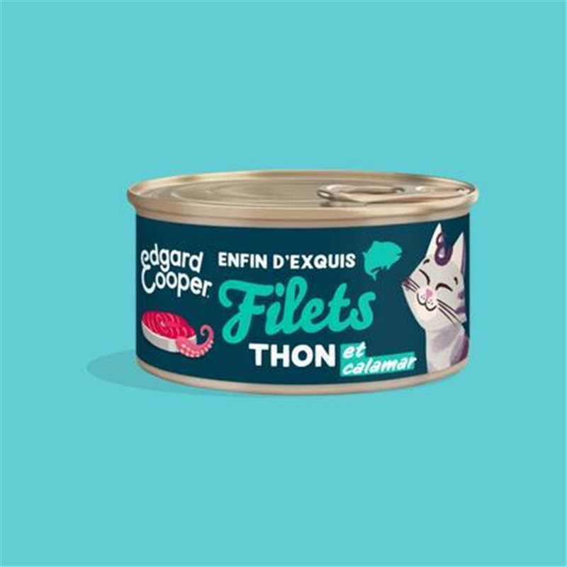 EC  Filets Thon&Calamar 70g