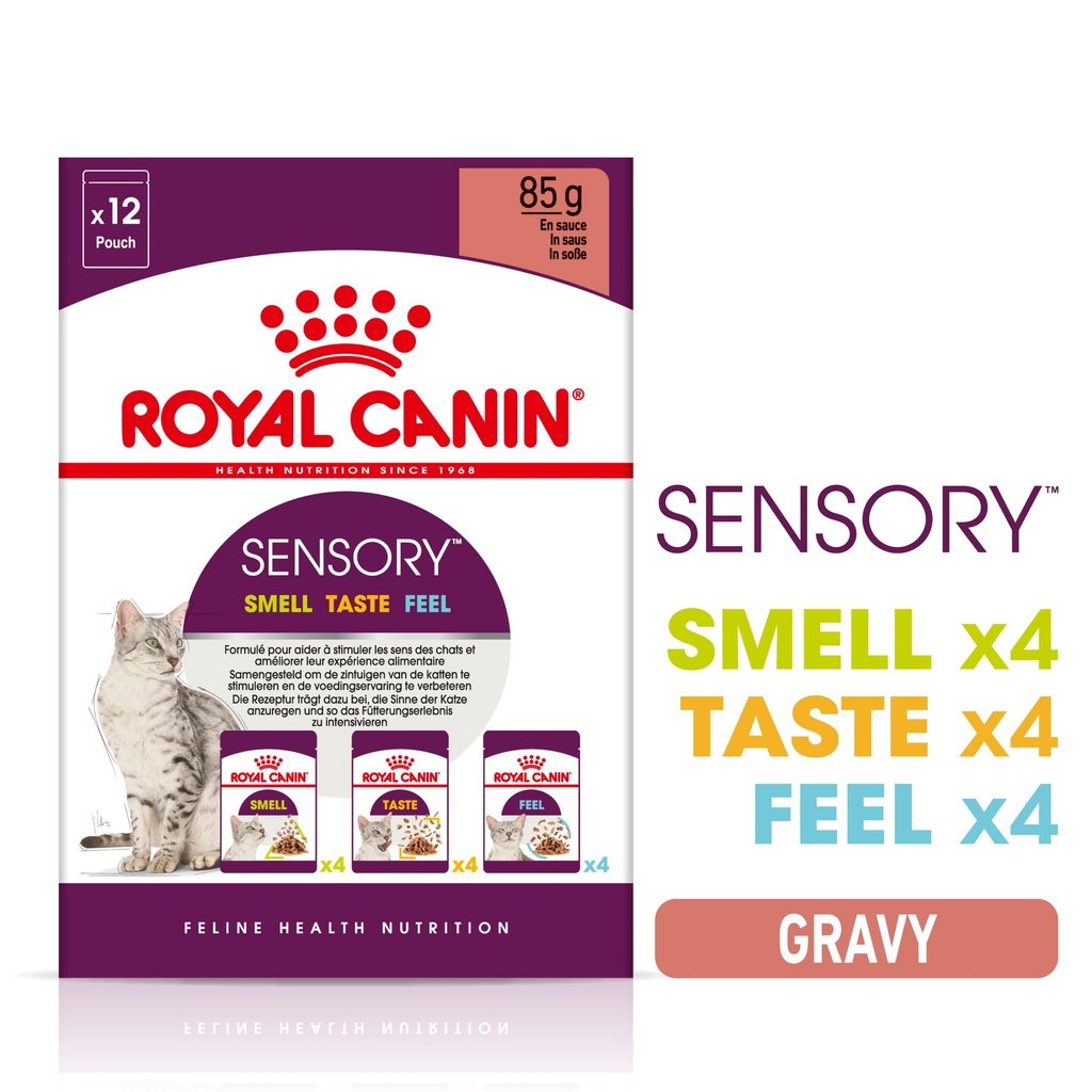Royal Canin - FHN Sensory Taste in Gravy 85g x 12