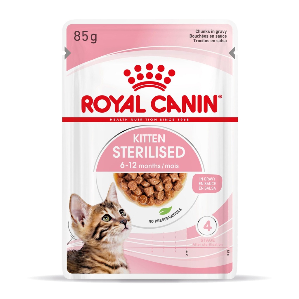 [ROCA_384148] Royal Canin - FHN Kitten Steril. Jelly 85g x 12