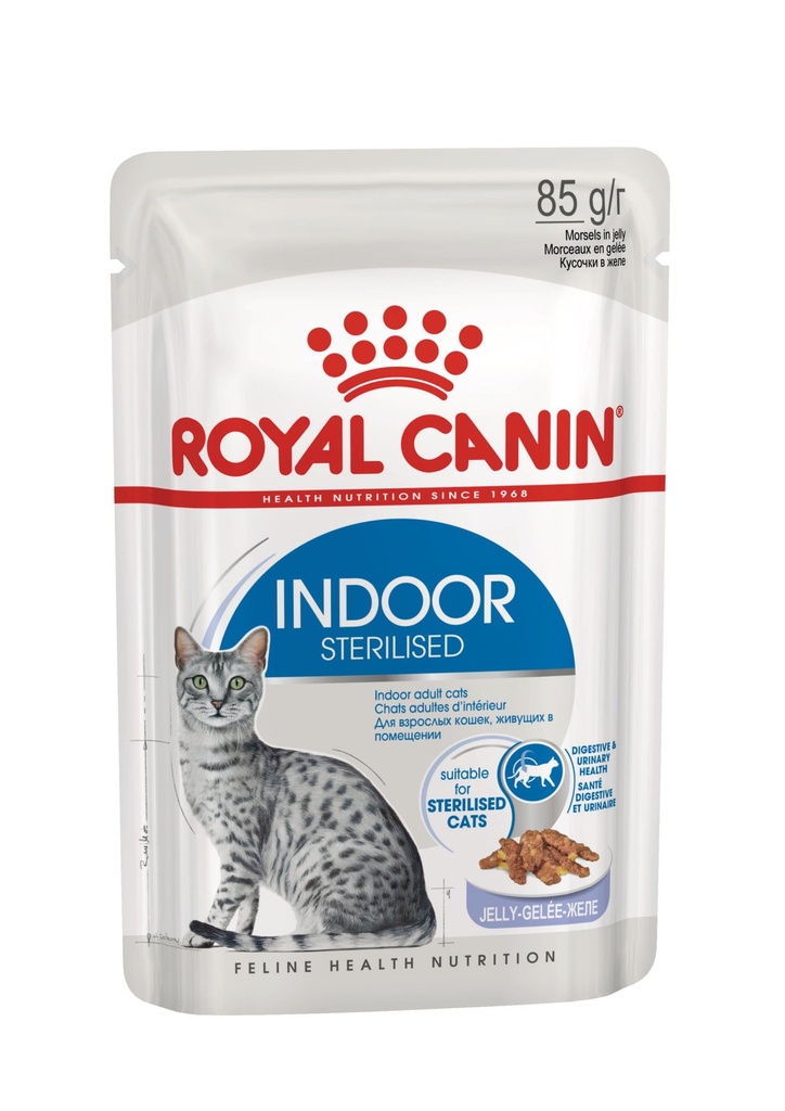 [ROCA_387148] Royal Canin - FHN Indoor Jelly 85g x 12