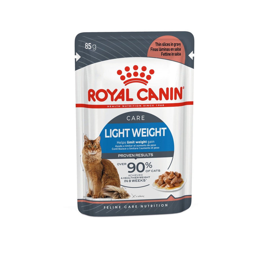 [ROCA_395148] Royal Canin - FCN Light W Care Jelly 85g x 12