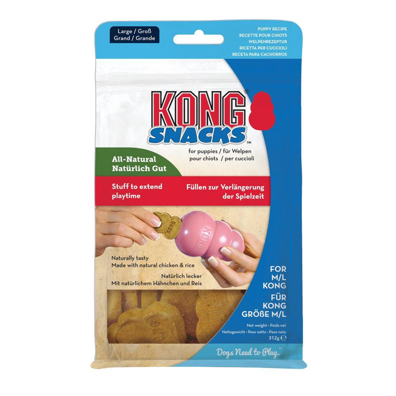 SNACKS POULET/RIZ POUR CHIOT GRAND 312 GRAMMES