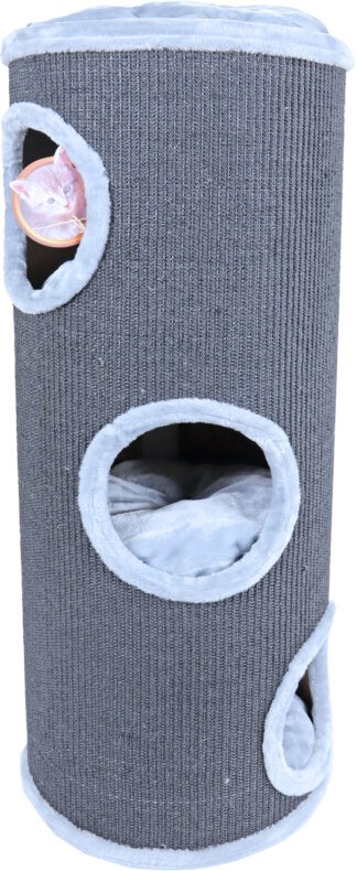 KLIMTON SISAL 3 TROUS NOIR/GROS. 100X42CM