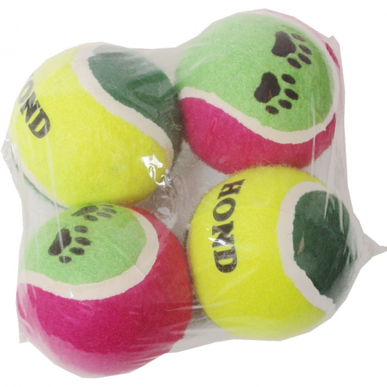 [DEBO_020 7944] PACK ASSORTIMENT DE CHIEN/PATTES DE TENNIS DE 4 PIÈCES.