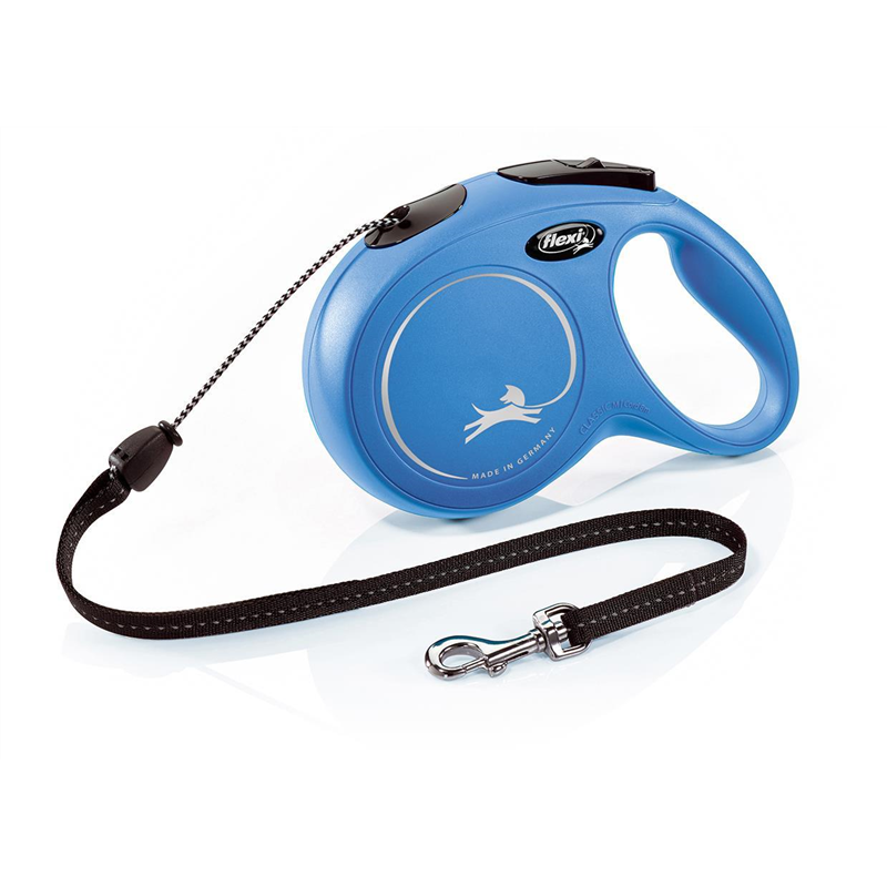 [DEBO_020 8165] LAISSE RÉTRACTABLE CORDON CLASSIQUE S NOIR 8 MÈTRES