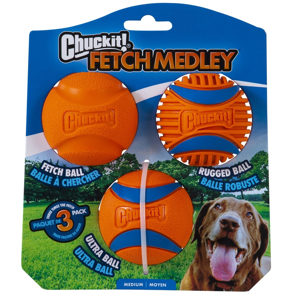 Chuckit! Fetch Medley Gen 3 