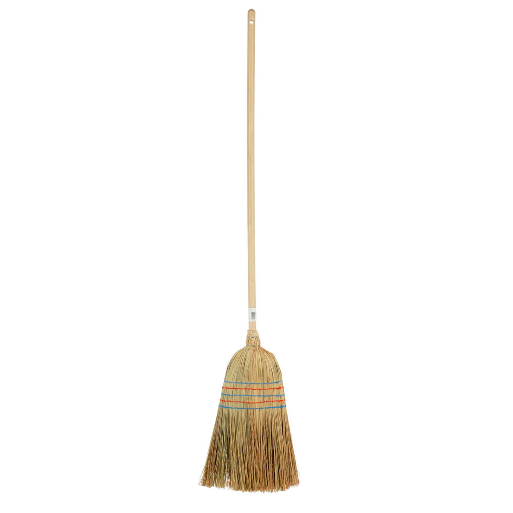 [KERB_29488] Balai en paille de riz 5 coutures