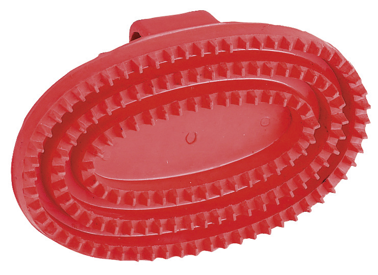 [KERB_3217] Etrille ovale rouge