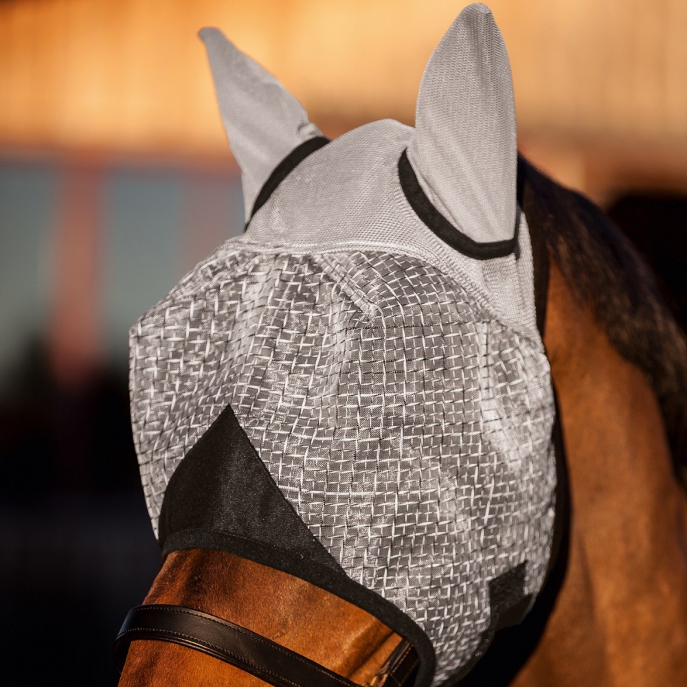 [KERB_324515] Masque anti-mouche anti-UV oreilles, pony