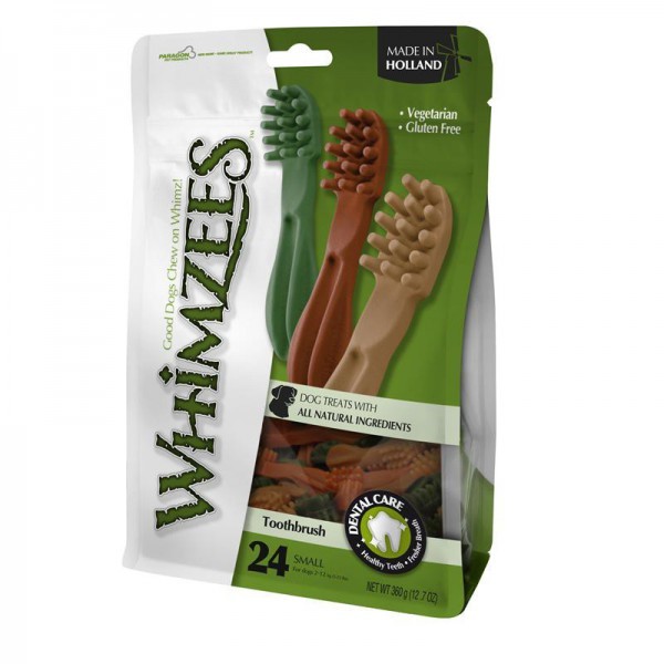 Whimzee Snack Brosse a dents S 24ct - 6/CS