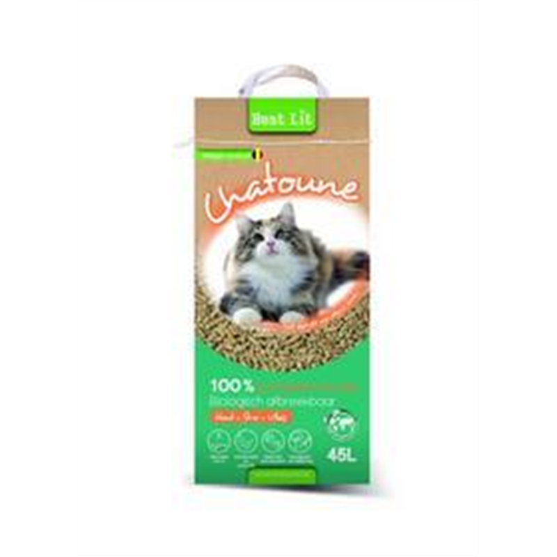 [GRIZ_405502000] CHATOUNE 45L LITIERE VEGETALE LIN/PAILLE/BOIS BESTLIT