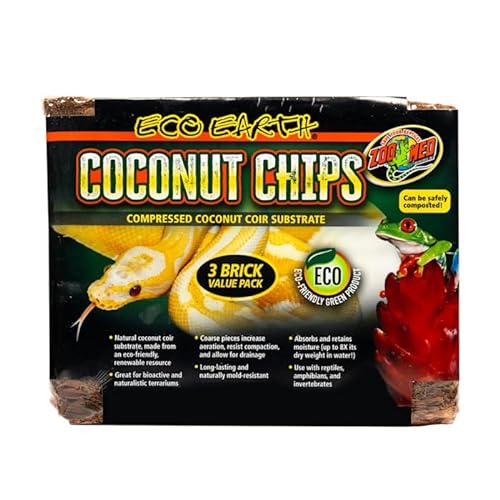 EE-21 COCONUT CHIPS ECO EARTH BLOCK 500G (3 PACK)
