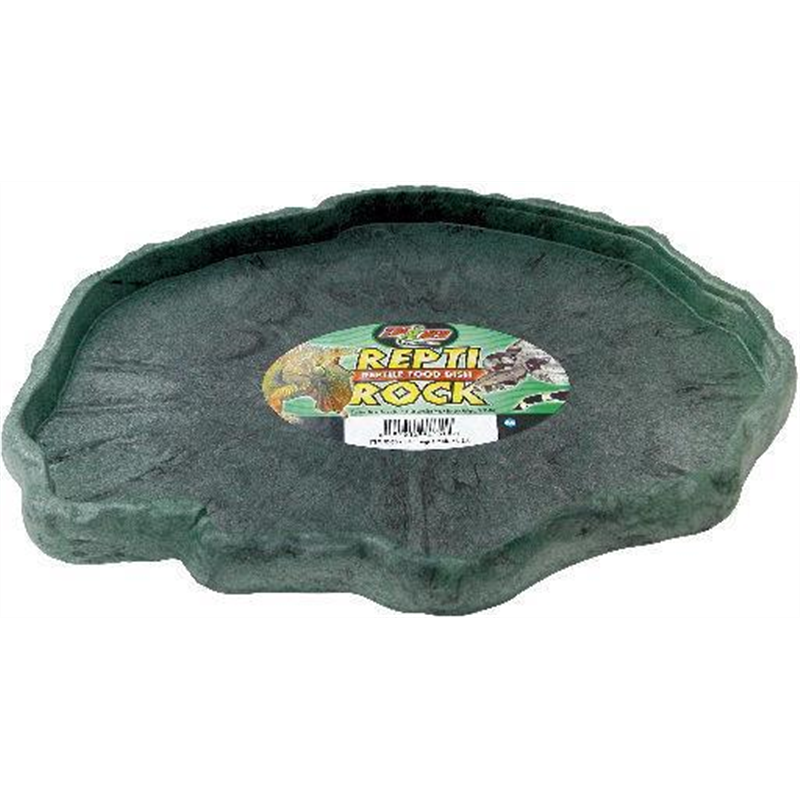 [GRIZ_745106000] FD50E REPTI ROCK FOOD DISH XLARGE 32*24*2.3cm