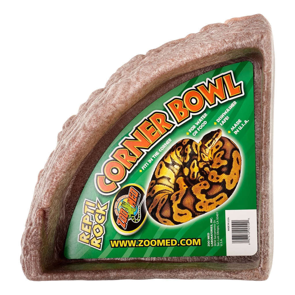 KB50E ROCK CORNER WATER DISH XL 35*34*8.5cm