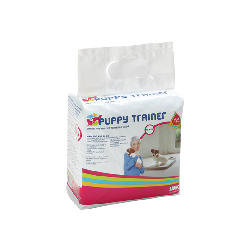 PUPPY TRAINER PADS MEDIUM 15PC 45*30CM
