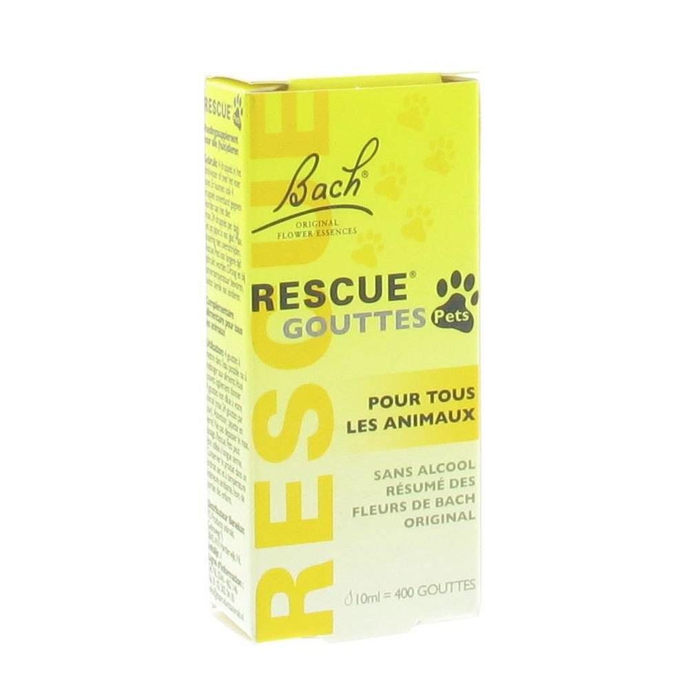 RESCUE GOUTTES FLEURS DE BACH ALL PETS 10ML
