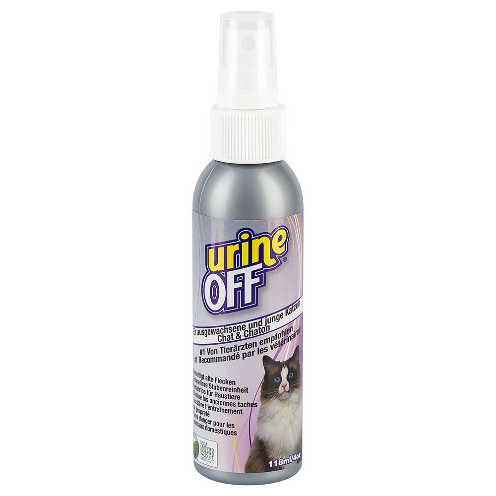 URINE OFF CHAT ET CHATON SPRAY 118ML  PT3008
