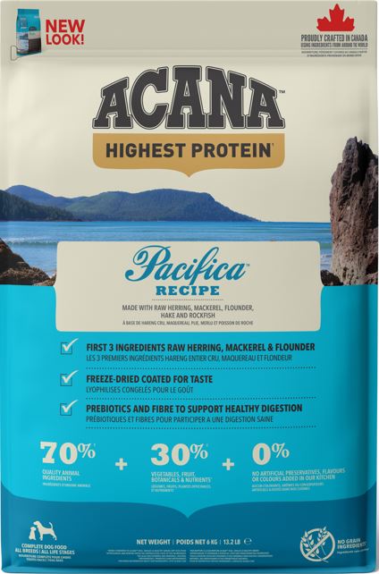 Acana Highest Protein Dog pacifica 6kg